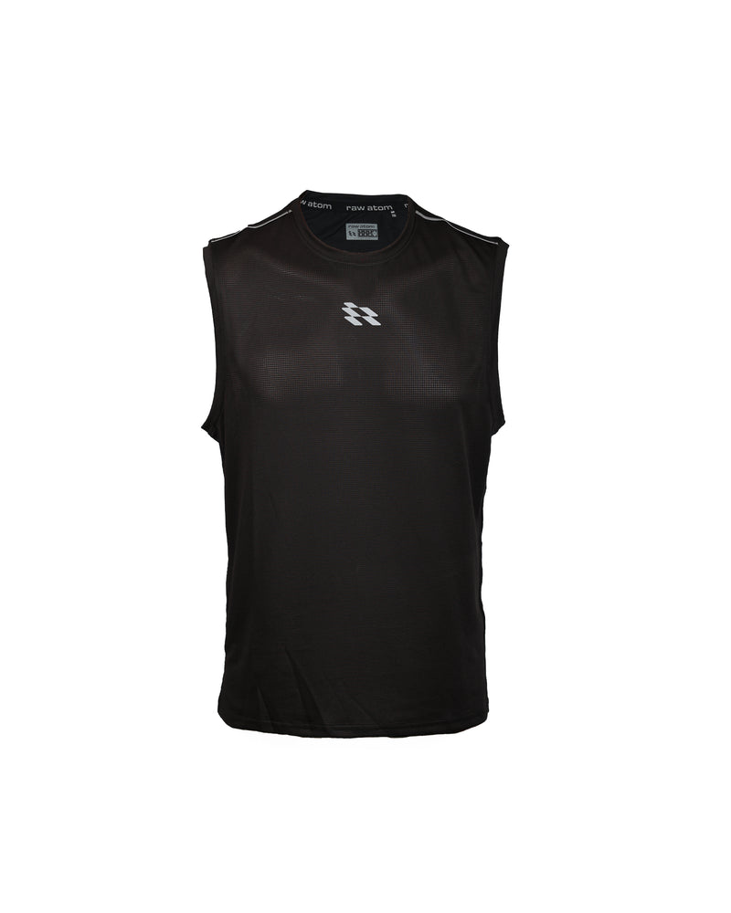 Raw Atom Men's Core Running Sleeveless Tee (Unisex)