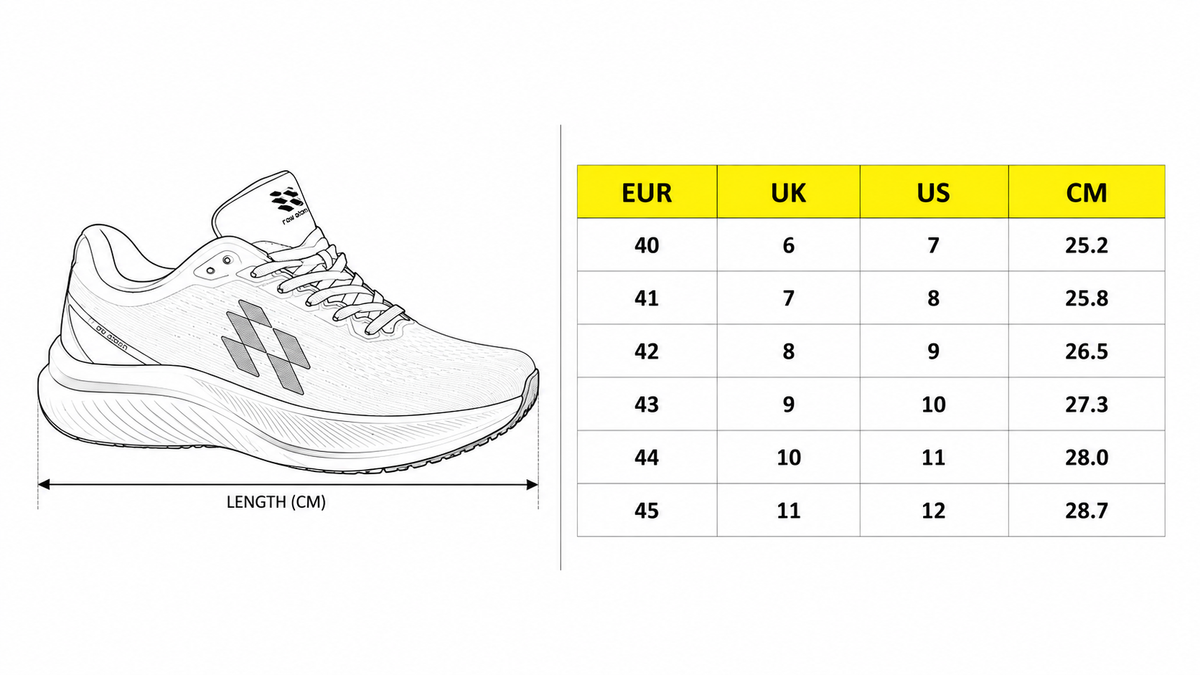 Shoe Size Chart