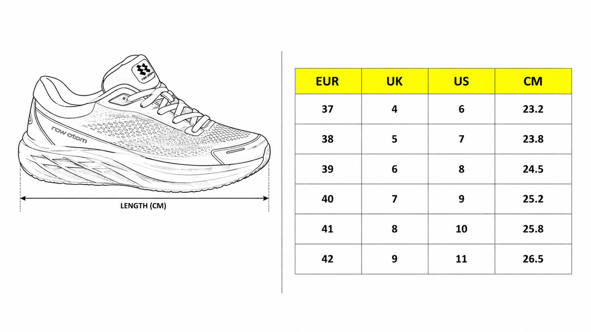 Shoe Size Chart